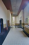 Interieur, gang boven - Arnhem - 20328654 - RCE -  Centrale ULO-school nummer19: Interieur, gang boven 