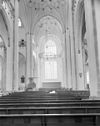 Interieur transept naar het zuid-oosten - Arnhem - 20024652 - RCE -  Eusebius- of Grote Kerk (Nederlands Hervormd): interieur transept naar het zuid-oosten 