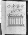 Grafmonument van Hertog van Gelre, tekening in wapenboek in het Oud Archief door N.H. Gemeente ,Arnhem - Arnhem - 20024746 - RCE -  Eusebius- of Grote Kerk (Nederlands Hervormd): Grafmonument van Hertog van Gelre, tekening in wapenboek in het Oud Archief door N.H. Gemeente ,Arnhem 