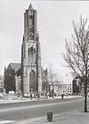Exterieur OVERZICHT TOREN, WESTGEVEL - Arnhem - 20260585 - RCE -  Eusebius- of Grote Kerk (Nederlands Hervormd): Exterieur OVERZICHT TOREN, WESTGEVEL 