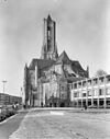 Exterieur oost-zijde - Arnhem - 20024775 - RCE -  Eusebius- of Grote Kerk (Nederlands Hervormd): exterieur oost-zijde 