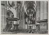 Interieur hervormde kerk naar het westen - Arnhem - 20319457 - RCE -  Eusebius- of Grote Kerk (Nederlands Hervormd): Interieur hervormde kerk naar het westen (opmerking: Bijschrift: voor de verwoesting) 