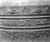 Detail van een der vroegere carillonklokken door F. en P.Hemony, thans luidklok - Arnhem - 20024810 - RCE -  Eusebius- of Grote Kerk (Nederlands Hervormd): detail van een der vroegere carillonklokken door F. en P.Hemony, thans luidklok 