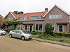 Woonblok aan de noordzijde van de 3e Mussenstraat dat bestaat uit vier woningen