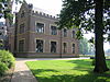 WLM - Minke Wagenaar - De Schaffelaar Barneveld 33 - Landgoed De Schaffelaar Barneveld Neogotisch landhuis (1852) Parkontwerp: L.P Zocher - J.D. Zocher (1853) 2 september 2005 Erfgoedstudies VU Amsterdam Geldersche Kasteelen Het Geldersch Landschap 