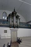 Interieur, aanzicht orgel, orgelnummer 735 - Hoog-Keppel - 20349101 - RCE -  Nederlands Hervormde Kerk: Interieur, aanzicht orgel, orgelnummer 735 (opmerking: Gefotografeerd voor Het Historische Orgel in Nederland 1819-1840, bladzijde 389) 