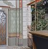 Interieur koor, schildering op zuidwand, na restauratie - Vierakker - 20346231 - RCE -  Rooms-katholieke Sint Willibrorduskerk: Interieur koor, schildering op zuidwand, na restauratie 