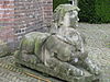 Kasteel De Wildenborch sculptuur -  sculptuur bij de ingang 
