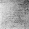 Detail van opschrift dichtgezette vensternis noordbeuk westwand - Lienden - 20139741 - RCE -  Nederlands Hervormde Kerk: detail van opschrift dichtgezette vensternis noordbeuk westwand 