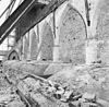 Boven aanzicht gewelven zuidbeuk en kolommen van het schip gezien naar het westen - Lienden - 20139714 - RCE -  Nederlands Hervormde Kerk: boven aanzicht gewelven zuidbeuk en kolommen van het schip gezien naar het westen 