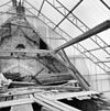 Restant kap koor gezien naar de triomfboogmuur - Lienden - 20139757 - RCE -  Nederlands Hervormde Kerk: restant kap koor gezien naar de triomfboogmuur 
