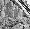 Boven aanzicht gewelven zuidbeuk en kolommen van het schip gezien naar het westen - Lienden - 20139716 - RCE -  Nederlands Hervormde Kerk: boven aanzicht gewelven zuidbeuk en kolommen van het schip gezien naar het westen 