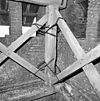 Detail klokkenstoel - Ravenswaaij - 20184882 - RCE -  Nederlands Hervormde Kerk: detail klokkenstoel 