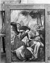 Schilderij - Culemborg - 20051710 - RCE -  St.Elizabeths Weeshuis: schilderij 