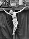 Crucifix met ivoren corpus - Culemborg - 20051654 - RCE -  Oud-katholieke kerk: Crucifix met ivoren corpus 
