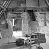Interieur kap westelijk gedeelte naar het oosten - Culemborg - 20051802 - RCE -  Drostehuis: interieur kap westelijk gedeelte naar het oosten 