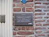Doesburg, Veerpoortstraat 22 bordje -  Lumberden 1428 