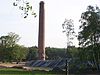 Enka Fabrieksschoorsteen 1927 2.JPG -  Enka Fabrieksschoorsteen bij spinnerij 1927 