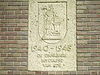 Ereveld Ede plakkaat -  Ereveld Ede, plakkaat op rechterzijde monument