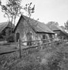 Varkensschuur, overzicht linker zijgevel en achtergevel - Lunteren - 20339192 - RCE -  Boerderijcomplex Nieuw Altena: Varkensschuur, overzicht linker zijgevel en achtergevel 