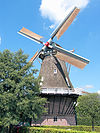 Walderveense molen 2 juli 2008 - (nl:Walderveensemolen, Walderveen, Gelderland, the Netherlands)