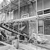 Voorgevel ontpleisterd, sporen van oorspronkelijke vensters - Elburg - 20068886 - RCE -  voorgevel ontpleisterd, sporen van oorspronkelijke vensters 