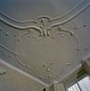 Detail van het plafond met stucwerk in grote zaal - Elburg - 20335676 - RCE -  Huis Schouwenburg: Detail van het plafond met stucwerk in grote zaal 