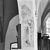 Schildering 1e pijler vanaf koor noordbeuk - Oene - 20171208 - RCE -  Nederlands Hervormde Kerk: schildering 1e pijler vanaf koor noordbeuk 