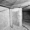 Interieur westkant schip, dichtgemetseld traptorengat, tijdens restauratie - Buurmalsen - 20333025 - RCE -  Nederlands Hervormde Kerk: Interieur westkant schip, dichtgemetseld traptorengat, tijdens restauratie 
