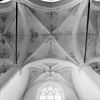 Gewelfschildering kooromgang noord 3e travee van af westen. - Harderwijk - 20100865 - RCE -  Ned.Herv.Kerk: gewelfschildering kooromgang noord 3e travee van af westen. 