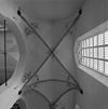 Gewelfschildering zuidzijde schip west travee. - Harderwijk - 20100846 - RCE -  Ned.Herv.Kerk: gewelfschildering zuidzijde schip west travee. 