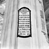 Geschilderd tekstbord - Harderwijk - 20100818 - RCE -  Grote of O.L.Vr.Kerk: geschilderd tekstbord 