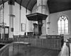 Interieur preekstoel met dooptuin - Asperen - 20025900 - RCE -  N.H.Kerk en Toren: interieur preekstoel met dooptuin 
