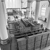 Interieur naar het oosten, tijdens restauratie - Asperen - 20025889 - RCE -  N.H.Kerk en Toren: interieur naar het oosten, tijdens restauratie 