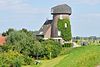 Herwijnen - Waaldijk 105 - Molenromp.JPG -  Rijksmonumenten in Herwijnen