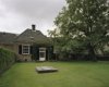 Achterzijde van het noordwestelijk bouwhuis