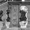 Grote portaal, zandstenen balustrade - 's-Heerenberg - 20105733 - RCE -  Kasteel Bergh: grote portaal, zandstenen balustrade 