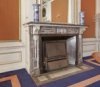 Interieur begane grond, schouw in de Simons kamer