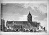 Detail van de tekening van H.Hoogers, 1784, in het Gemeente Museum Nijmegen - Nijmegen - 20167012 - RCE -  Valkhof: detail van de tekening van H.Hoogers, 1784, in het Gemeente Museum Nijmegen 