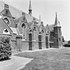 Overzicht rechter zijgevel - Netterden - 20334769 - RCE -  Rooms-katholieke of- Sint Walburgiskerk: Overzicht rechter zijgevel 