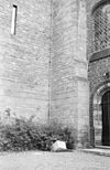 Westgevel kerk naast toren noordzijde - Andelst - 20022188 - RCE -  N.H.Kerk: westgevel kerk naast toren noordzijde 