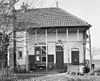 Overzicht achtergevel van de portierswoning - Elst - 20332162 - RCE -  Poortgebouw voormalig landgoed Schoonderlogt: Overzicht achtergevel van de portierswoning 