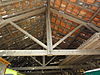 Heteren Rijksmonument 521808 zuidelijke droogschuur (dakspanten) steenfabriek Randwijk.JPG -  Heteren (Overbetuwe) 