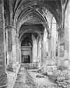 Interieur zuidbeuk naar het westen - Tiel - 20208850 - RCE -  Sint Maartens Kerk en Toren: interieur zuidbeuk naar het westen 