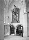 Inwendig zuidbeuk met doopkapel naar het zuid-westen - Tiel - 20208793 - RCE -  Sint Maartens Kerk en Toren: inwendig zuidbeuk met doopkapel naar het zuid-westen 