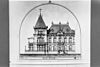 Verbouwingsplan door W.Metzelaar 1881, voor Mw.H.W. van Marle, nooit uitgevoerd collectie de Noordijk - Wilp - 20214494 - RCE -  Landhuis Groot Noordijk: Verbouwingsplan door W.Metzelaar 1881, voor Mw.H.W. van Marle, nooit uitgevoerd collectie de Noordijk 