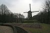 Bergharen - Molen De Verrekijker vanaf gebedsplaats -  Bergharen: Molen 