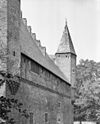 Gedeelte rechter zijgevel - Hernen - 20108991 - RCE -  Kasteel Hernen: gedeelte rechter zijgevel 