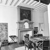 Interieur, schouw aan de zuidzijde van de noordelijke kamer van de oostvleugel - Hernen - 20109018 - RCE -  Kasteel Hernen: interieur, schouw aan de zuidzijde van de noordelijke kamer van de oostvleugel 