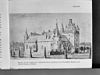18e eeuwse tekening in het Koninklijk Museum te Brussel - Hernen - 20108971 - RCE -  Kasteel Hernen: 18e eeuwse tekening in het Koninklijk Museum te Brussel 